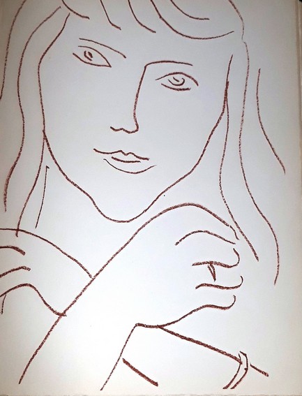 Visages / Henri Matisse, poèmes de Pierre Reverdy (1946)
